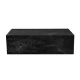 Ark Black Marble Coffee Table - Ornate Home
