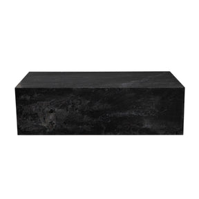 Ark Black Marble Coffee Table - Ornate Home
