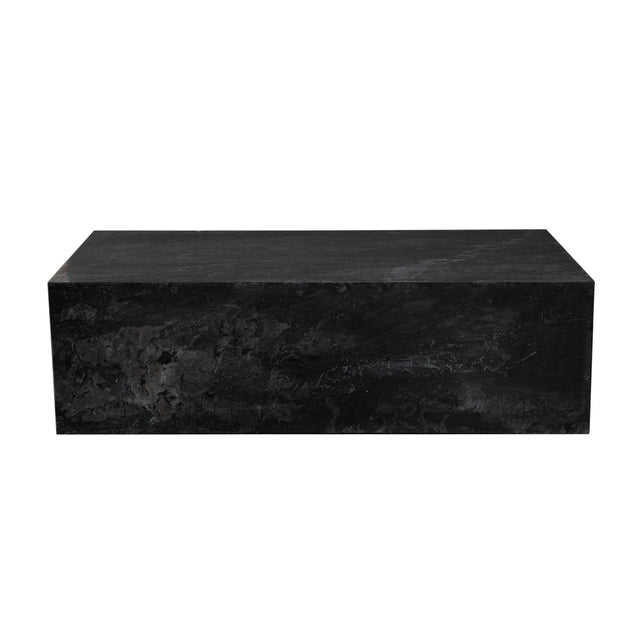 Ark Black Marble Coffee Table - Ornate Home