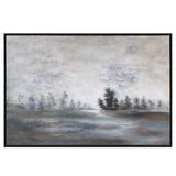 Evening Mist Multicolor Landscape Art