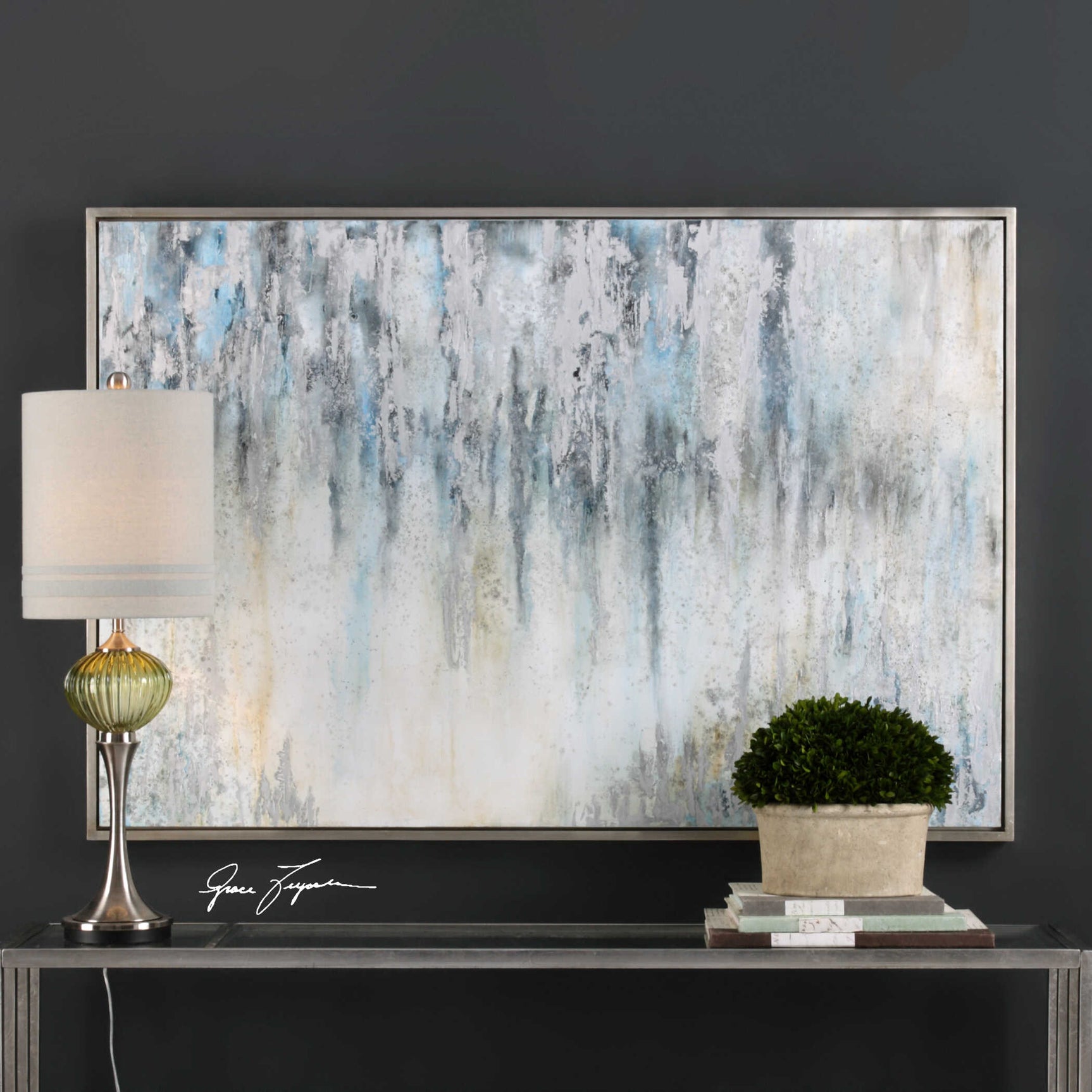 Overcast Multicolor Abstract Art