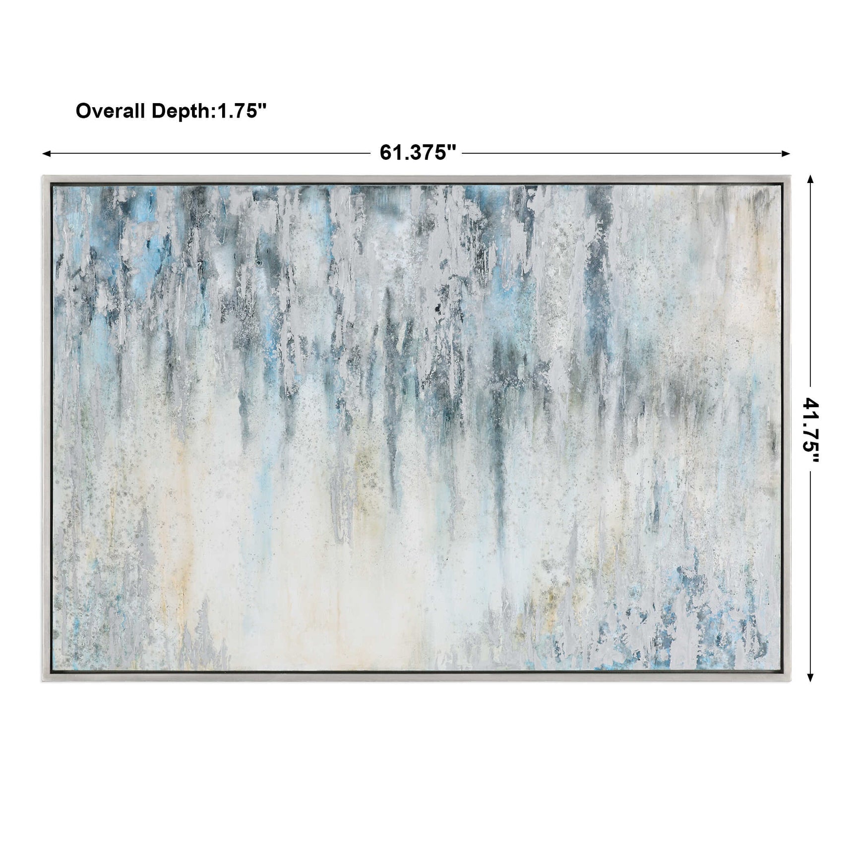 Overcast Multicolor Abstract Art