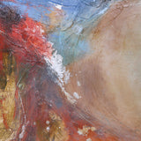 Summer Sunset Multicolor Abstract Art