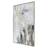 Natural Springs Multicolor Hand Painted Canvas Art