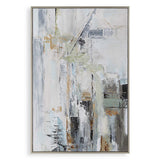 Natural Springs Multicolor Hand Painted Canvas Art