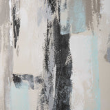 Placidity Multicolor Hand Painted Abstract Art