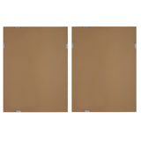 Seabreeze Multicolor Abstract Framed Canvas Prints (Set of 2)