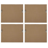Quiet Meadows Green/Woodtone Framed Prints (Set of 4)