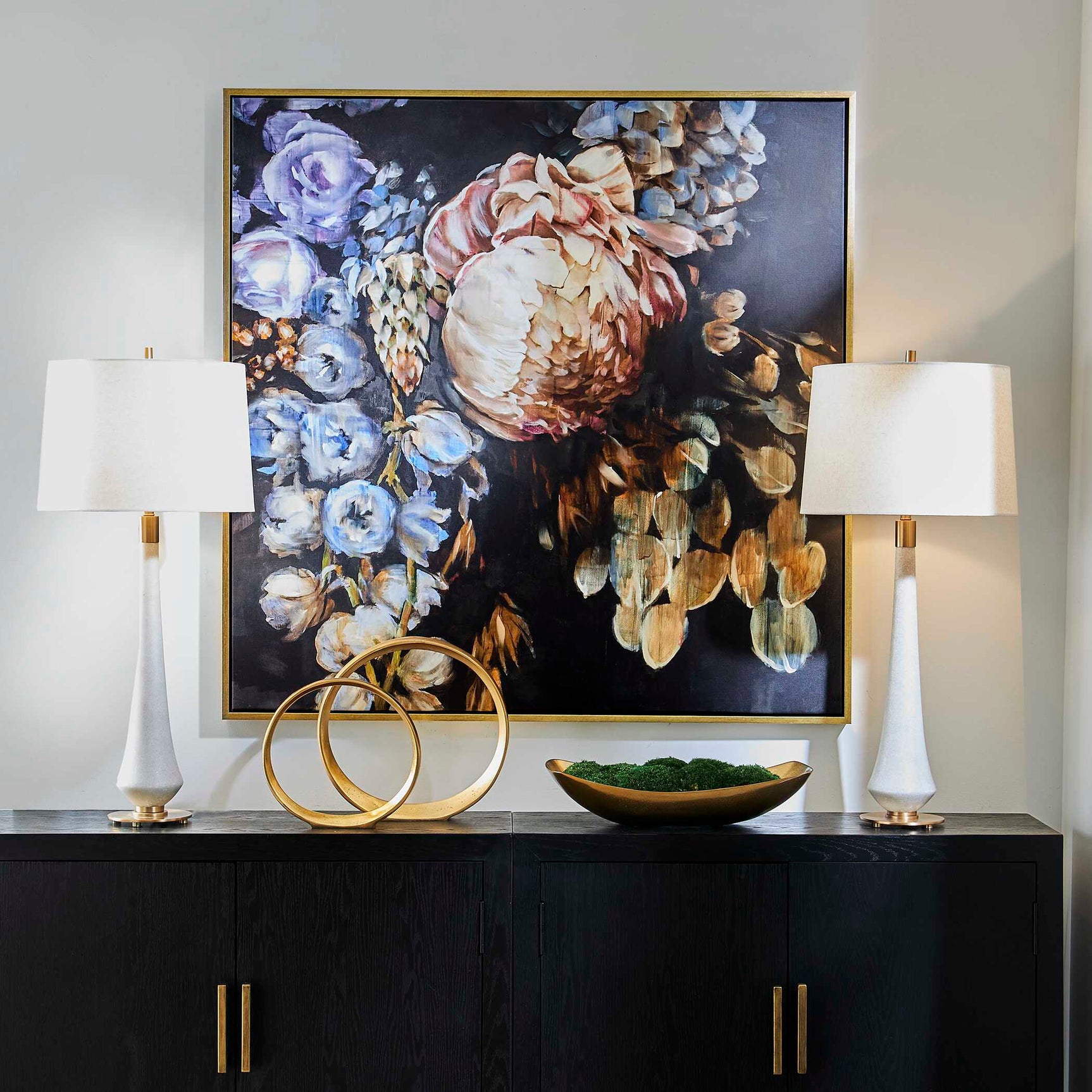 Natural Wonder Multicolor Framed Floral Art