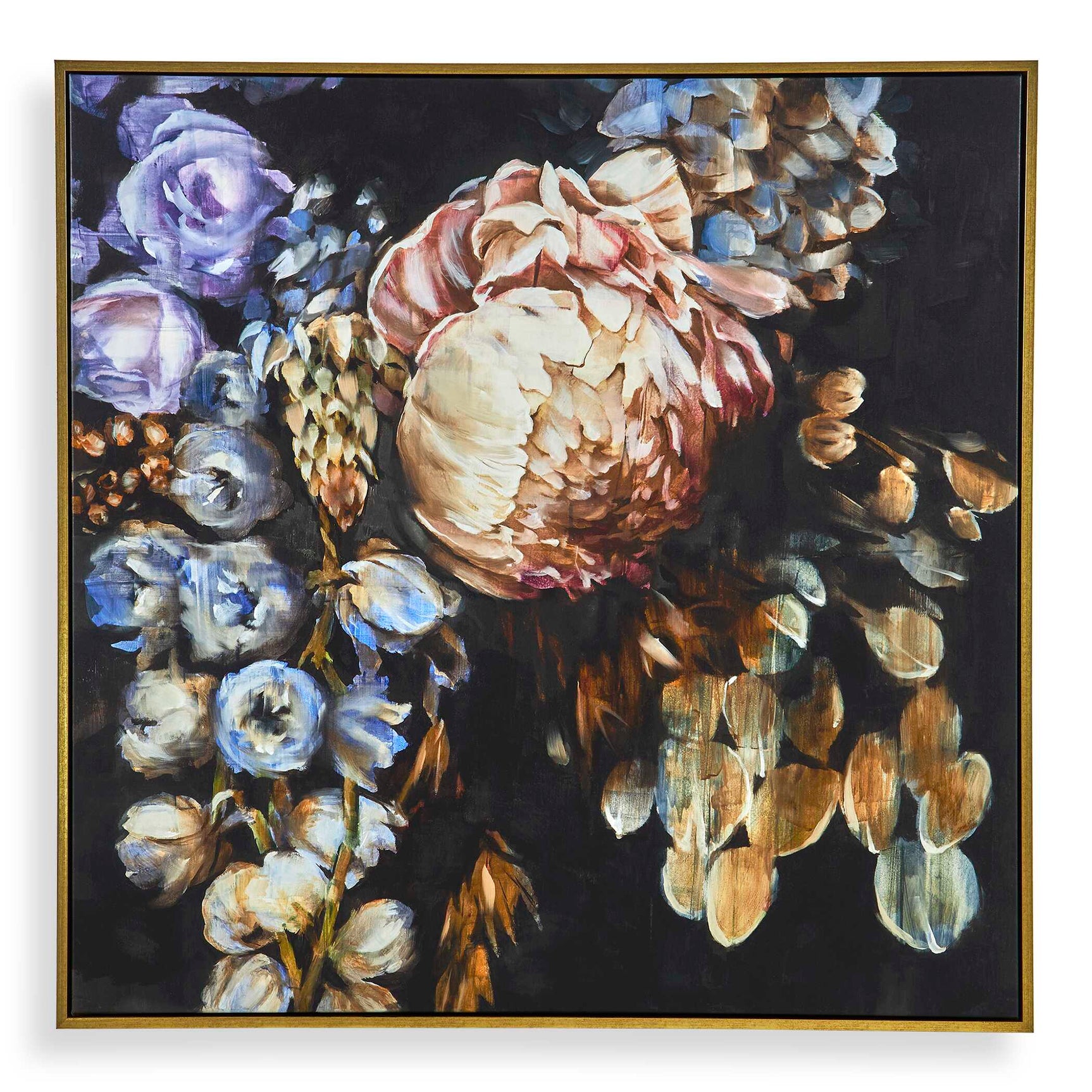 Natural Wonder Multicolor Framed Floral Art