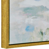 Abstract Reflections Multicolor Framed Canvas