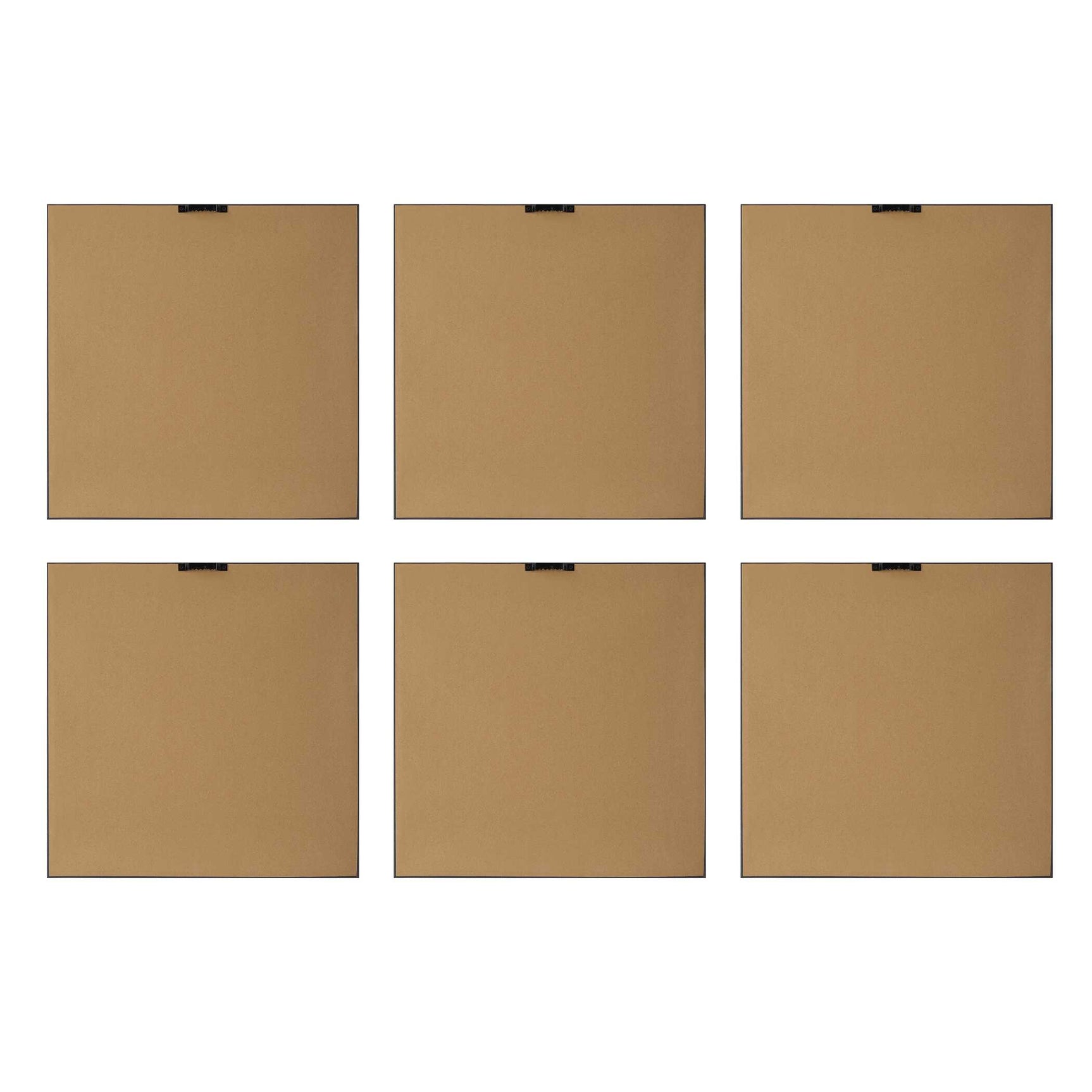 Fresh Start Red Abstract Prints (Set of 6)