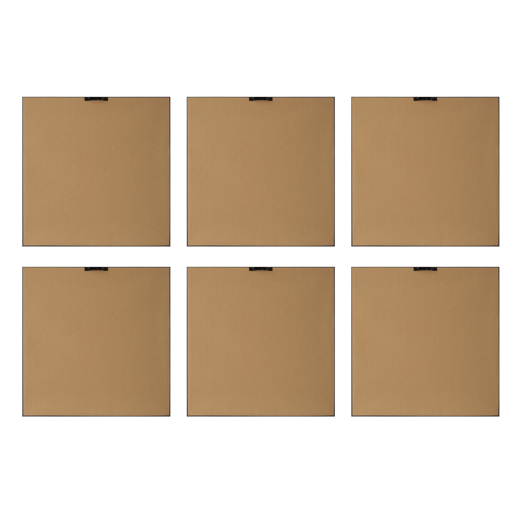 Fresh Start Red Abstract Prints (Set of 6)