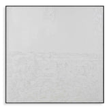 Below The Surface White Abstract Art
