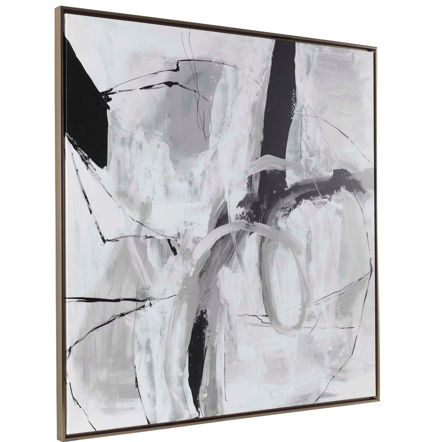 Looping Eternity Multicolor Framed Abstract Art