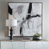 Looping Eternity Multicolor Framed Abstract Art