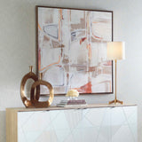 Neutral Nirvana Multicolor Abstract Canvas Art