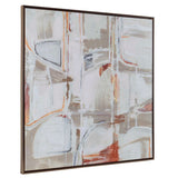 Neutral Nirvana Multicolor Abstract Canvas Art