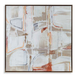 Neutral Nirvana Multicolor Abstract Canvas Art