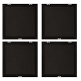 Fourfold Gold/White Framed Prints (Set of 4)