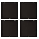 Fourfold Gold/White Framed Prints (Set of 4)