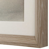 Deep Rains Woodtone Framed Abstract Print