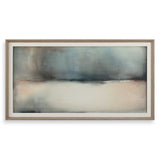 Deep Rains Woodtone Framed Abstract Print