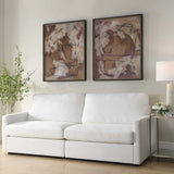 Rush & Dash Brown Framed Prints (Set of 2)