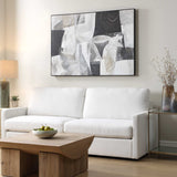 Folding Multicolor Time Framed Abstract Art