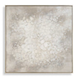 Out Of Focus Multicolor Framed Abstract Art