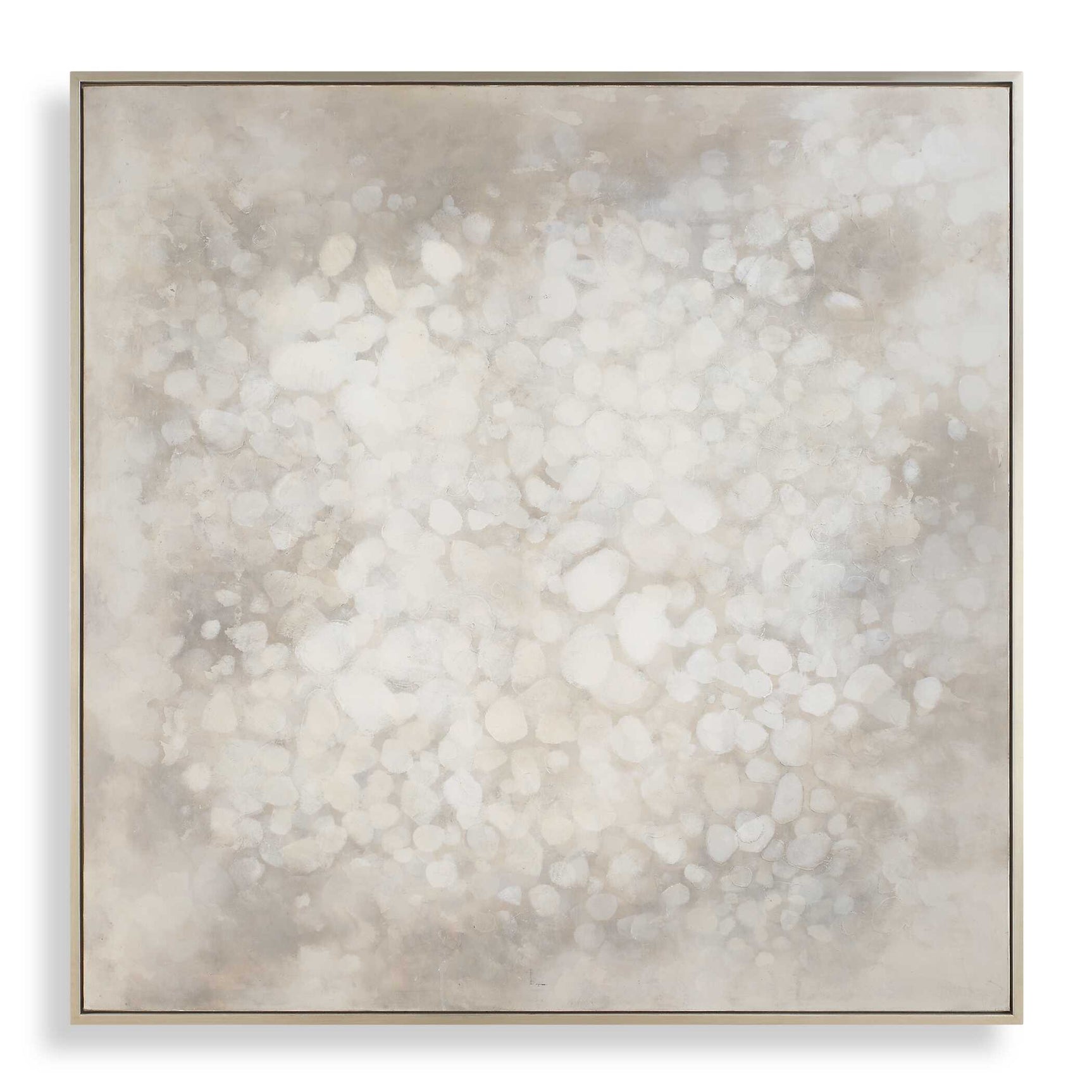 Out Of Focus Multicolor Framed Abstract Art