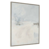 Simple Serenity Multicolor Framed Abstract Art