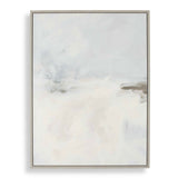 Simple Serenity Multicolor Framed Abstract Art