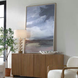 Bracing Multicolor Framed Landscape Art