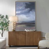 Bracing Multicolor Framed Landscape Art