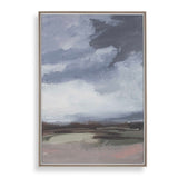 Bracing Multicolor Framed Landscape Art