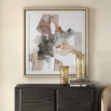 Cohesion Multicolor Framed Abstract Print