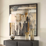Landslide Multicolor Framed Abstract Print