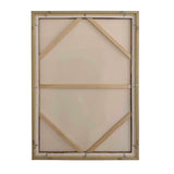 Bluster Multicolor Framed Abstract Canvas