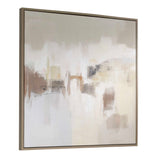 Daybreak Multicolor Framed Abstract Art