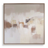 Daybreak Multicolor Framed Abstract Art