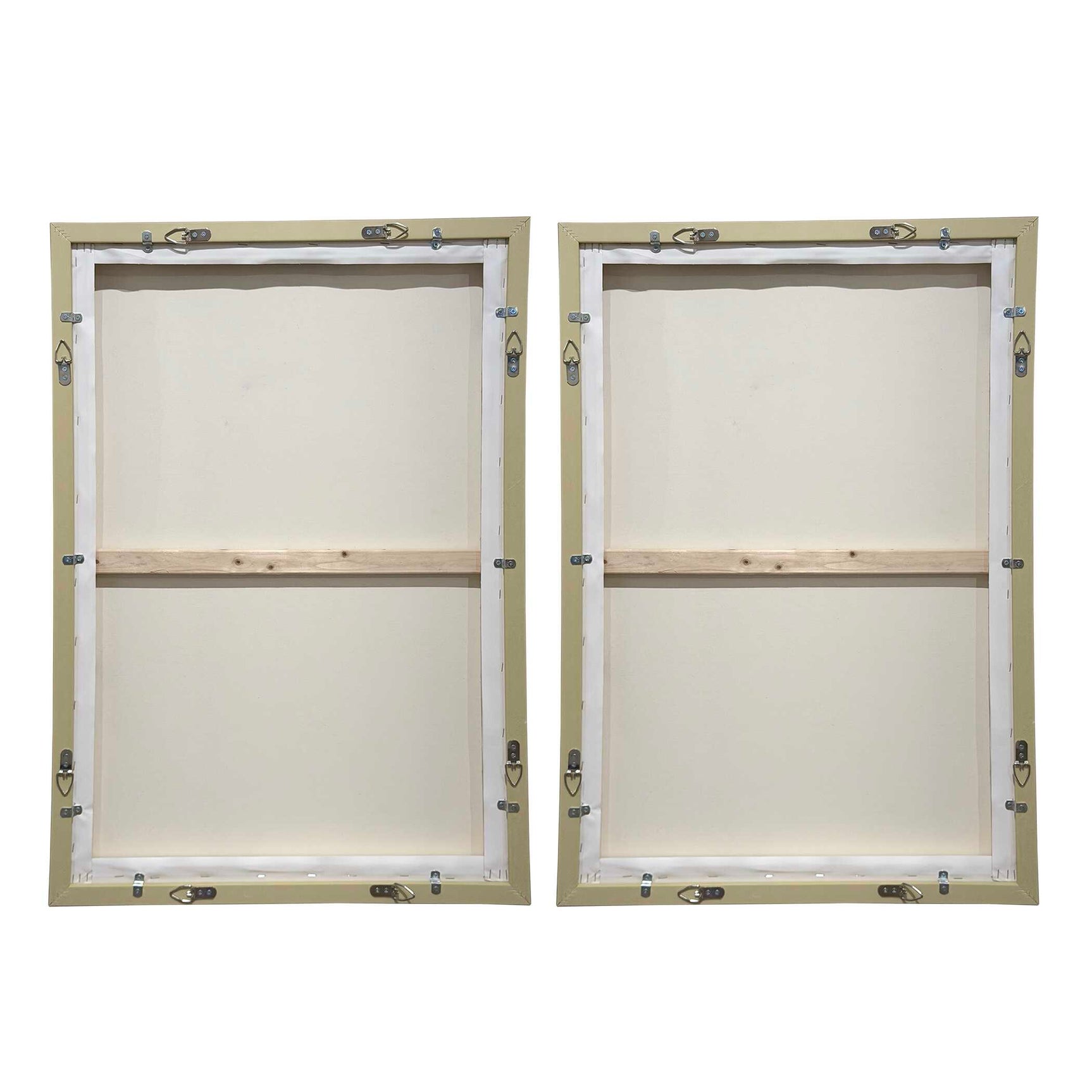 Abstract Afternoon Multicolor Framed Canvases (Set of 2)