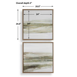 All Of A Sudden Multicolor Framed Canvases (Set of 2)