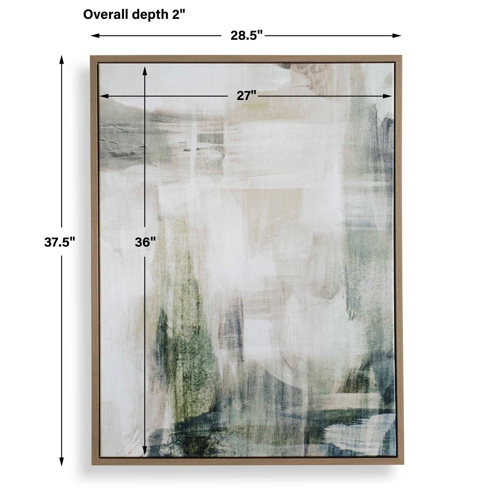 Subliminal Drift Multicolor Framed Modern Art