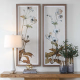Garden Study Multicolor Framed Floral Prints (Set of 2)