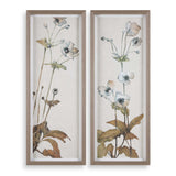 Garden Study Multicolor Framed Floral Prints (Set of 2)