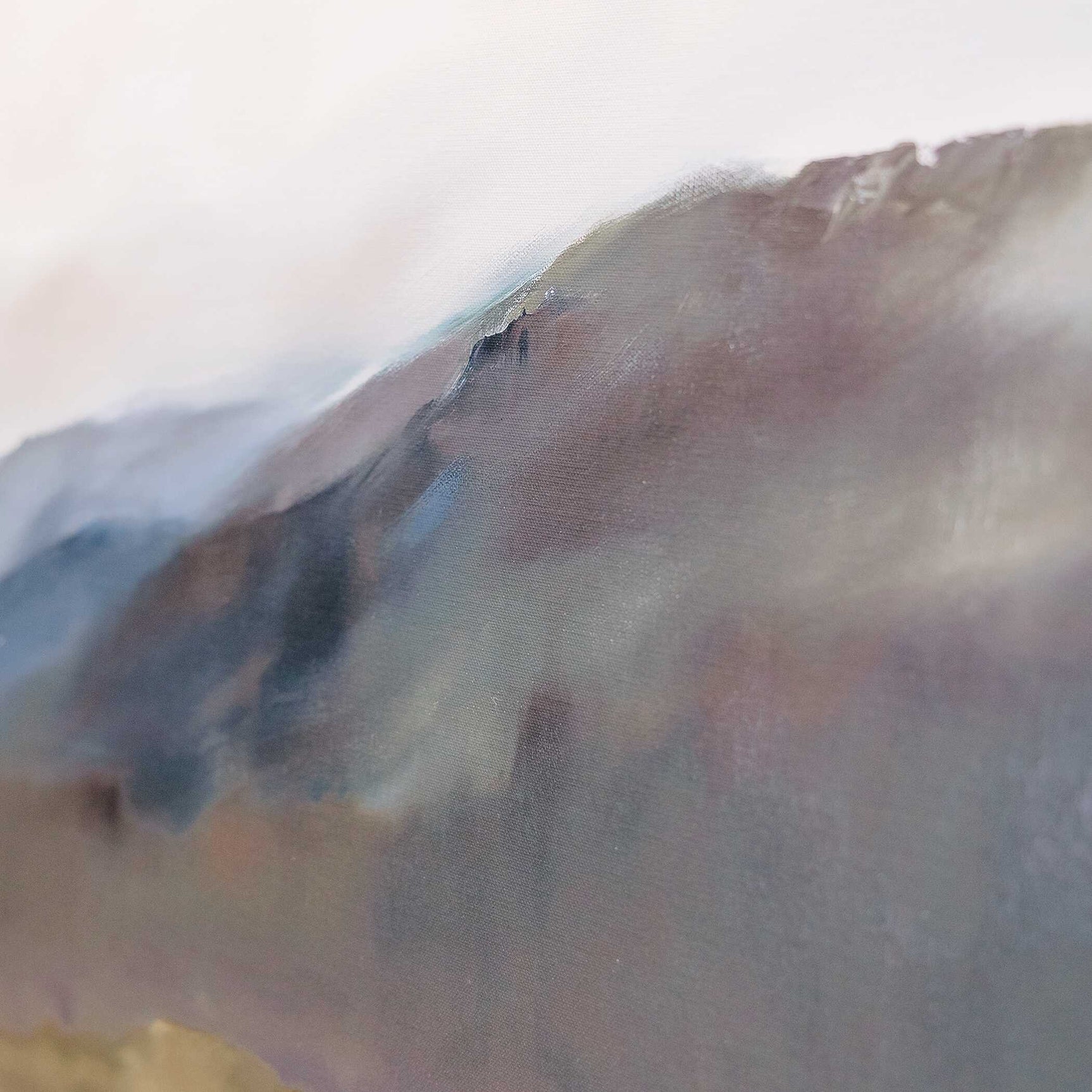 Fading Memory Multicolor Landscape Art