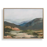 Fading Memory Multicolor Landscape Art