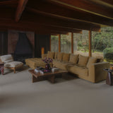 Pierce Beige/Brown Faux Fur Accent Chair