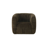 Robson Dark Green Swivel Chair
